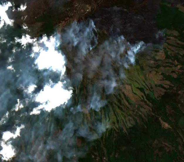 After — Kabupaten Malang (Sentinel-2, 2026-10-19)