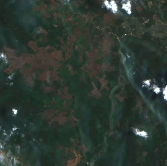 Before — Luwu Timur (Sentinel-2, 2026-09-30)