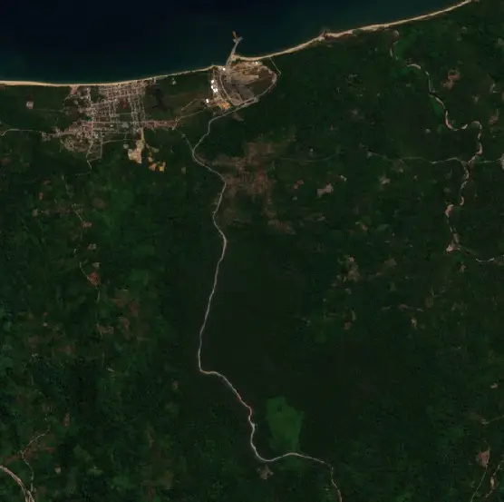 Before — Pulau Taliabu (Sentinel-2, 2026-08-10)