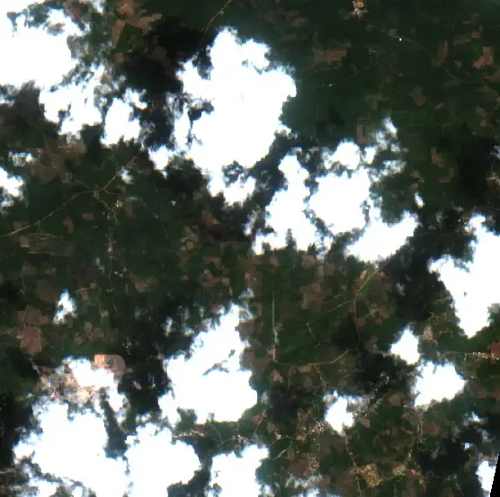 After — Bangka Selatan (Sentinel-2, 2026-10-03)
