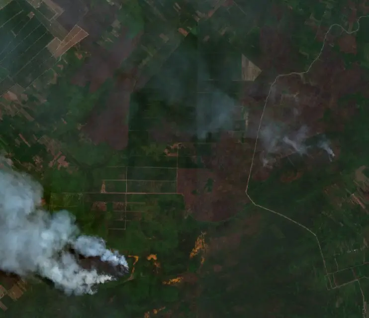 After — Kapuas (Sentinel-2, 2026-09-18)