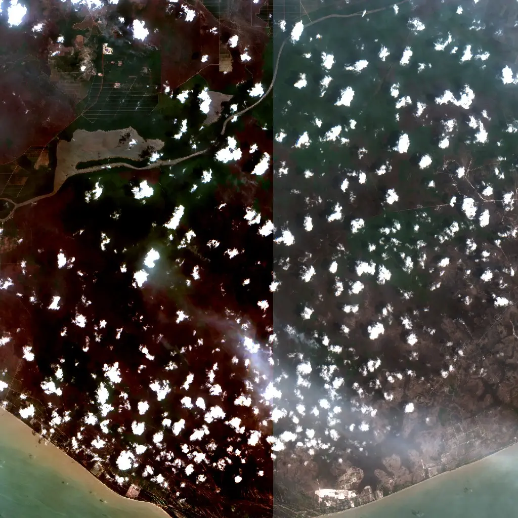 After — Sukamara (Sentinel-2, 2026-10-17)