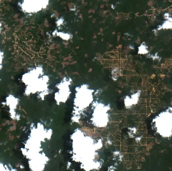 After — Sungai Keruh (Sentinel-2, 2026-09-30)