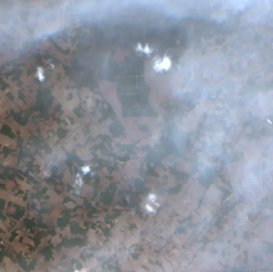 After — Lampung Utara (Sentinel-2, 2026-10-20)