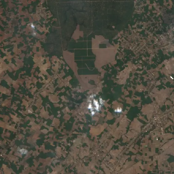 Before — Lampung Utara (Sentinel-2, 2026-10-18)