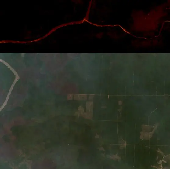 After — Kutai Kartanegara (Sentinel-2, 2026-10-06)