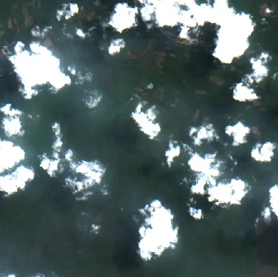 Before — Pangkalan Lampam (Sentinel-2, 2026-08-21)