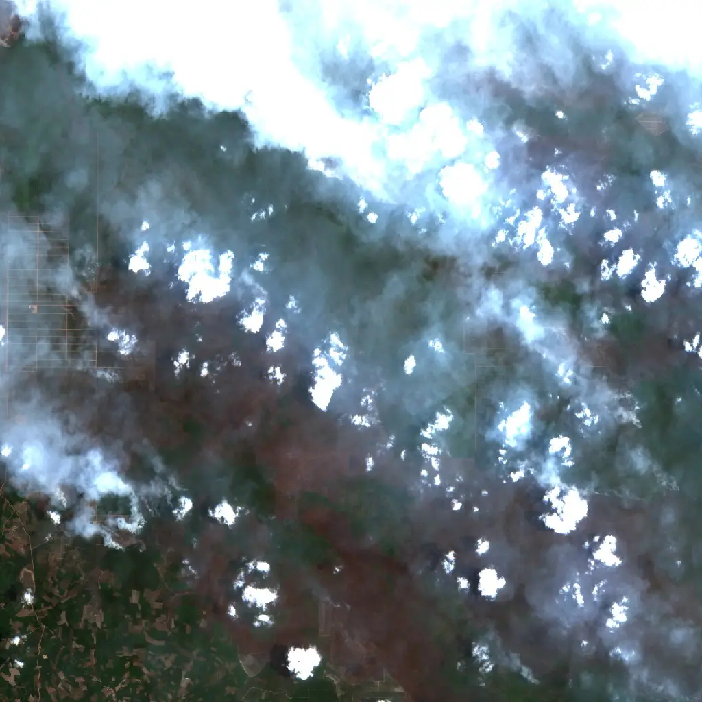 After — Cengal (Sentinel-2, 2026-10-08)