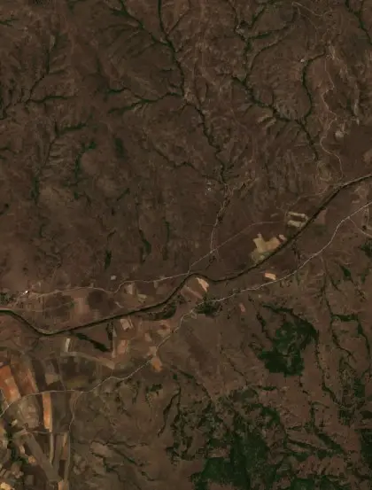 Потоа —  (Sentinel-2, 2026-09-11)
