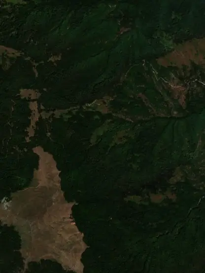Потоа —  (Sentinel-2, 2026-09-07)