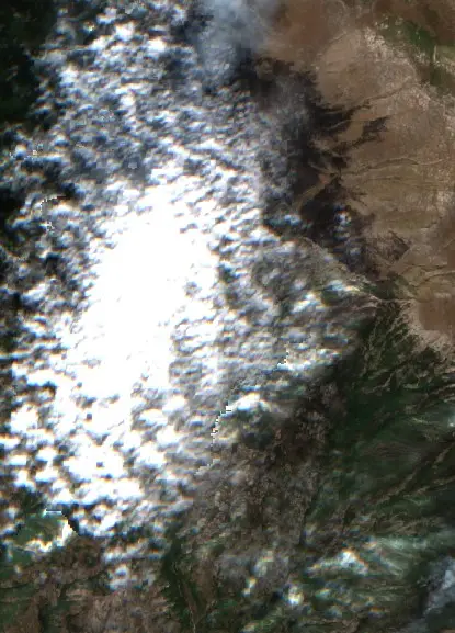 Потоа —  (Sentinel-2, 2026-09-11)