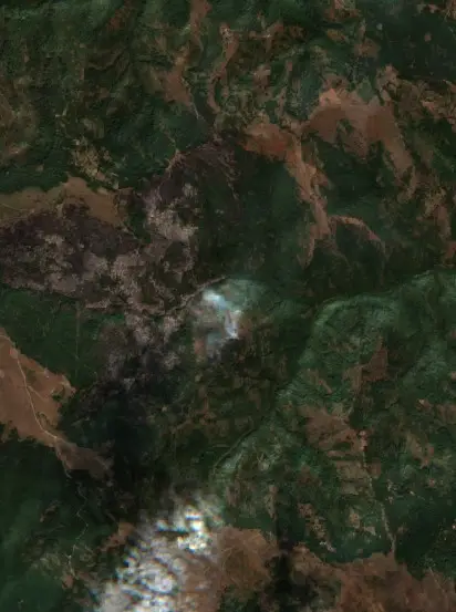 Потоа —  (Sentinel-2, 2026-09-11)