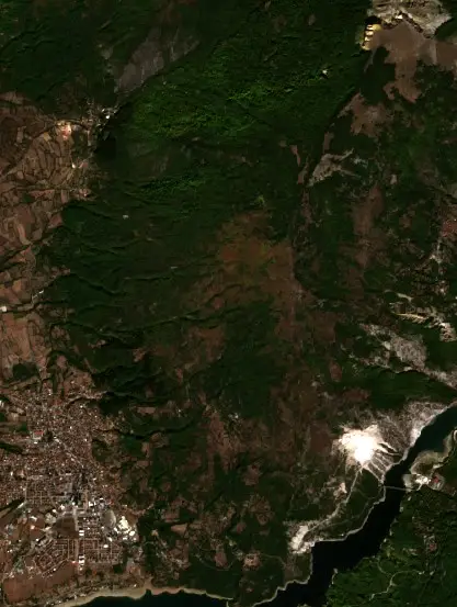 Потоа —  (Sentinel-2, 2026-10-02)