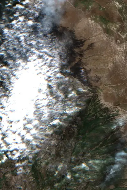 Потоа —  (Sentinel-2, 2026-09-11)