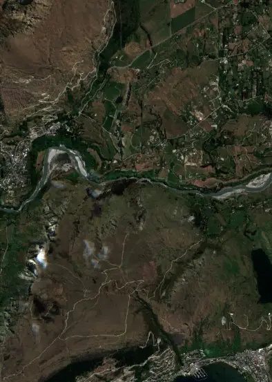 After — Queenstown (Sentinel-2, 2026-10-22)