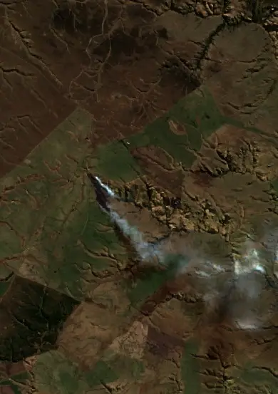 After — Waitaki District (Sentinel-2, 2026-09-14)