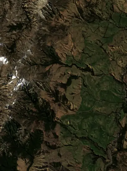 After — Hurunui District (Sentinel-2, 2026-09-14)