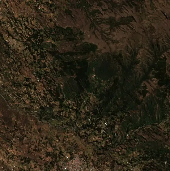Before — SAN LUIS (Sentinel-2, 2026-08-07)
