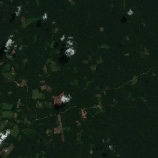 Antes — Teniente César López Rojas (Sentinel-2, 2026-08-27)