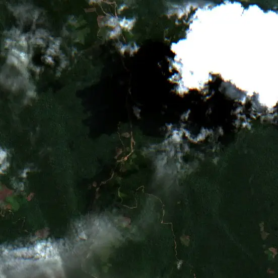 Después — Pachiza (Sentinel-2, 2026-09-04)