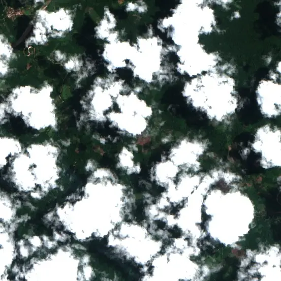 After — Barranquita (Sentinel-2, 2026-09-09)