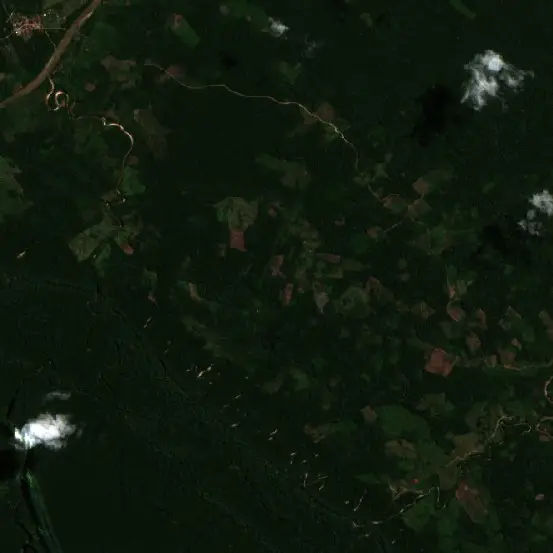 Before — Barranquita (Sentinel-2, 2026-08-07)