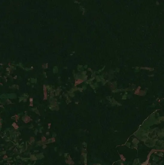 Fire near Puerto Bermúdez, Peru — 16 Oct 2026