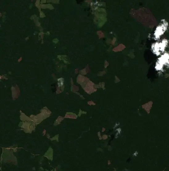 Before — Tahuanía (Sentinel-2, 2026-09-10)