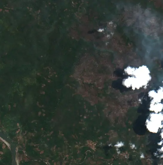 After — RIO TAMBO (Sentinel-2, 2026-10-13)