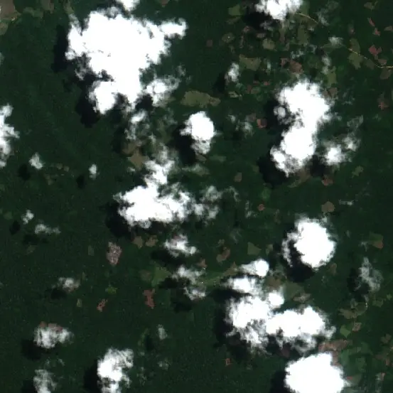 After — Huimbayoc (Sentinel-2, 2026-09-06)