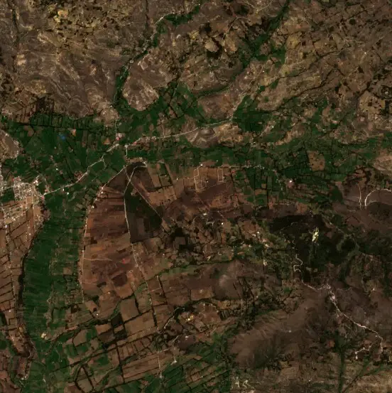 Before — Encañada (Sentinel-2, 2026-08-27)