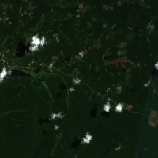 Antes — Teniente César López Rojas (Sentinel-2, 2026-08-27)