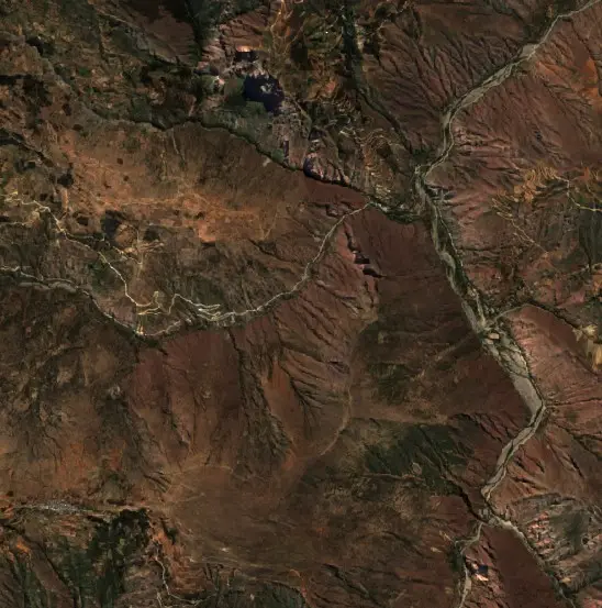 Before — Paucar (Sentinel-2, 2026-08-07)
