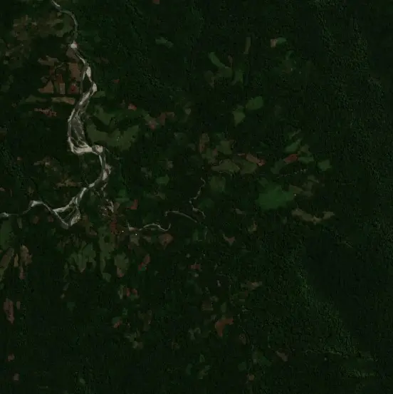 Before — Huicungo (Sentinel-2, 2026-08-27)