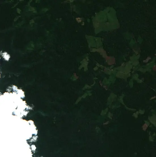 Before — Iparía (Sentinel-2, 2026-08-14)