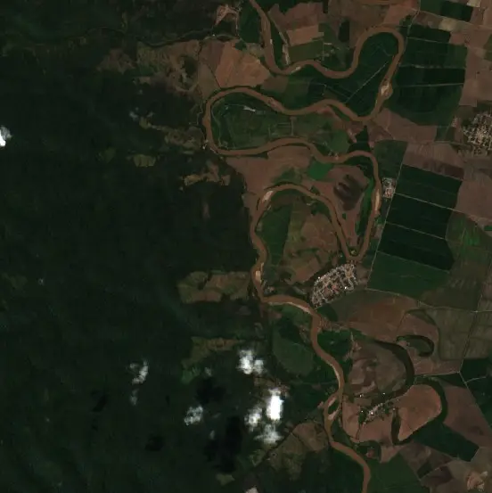 Antes — Bajo Biavo (Sentinel-2, 2026-08-07)