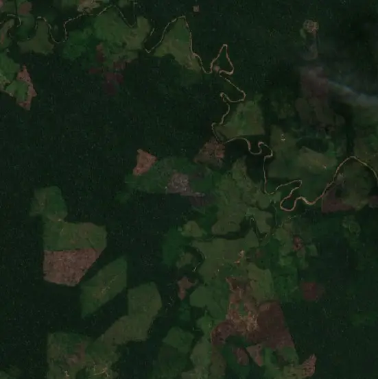After — Nueva Requena (Sentinel-2, 2026-09-06)