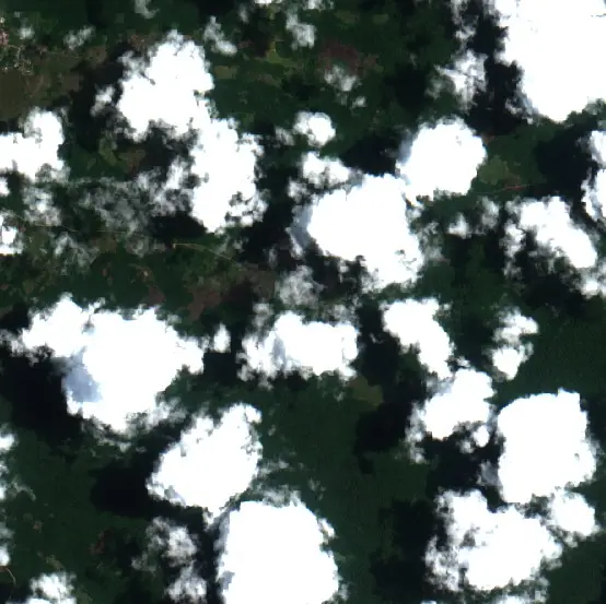 After — Lagunas (Sentinel-2, 2026-09-09)