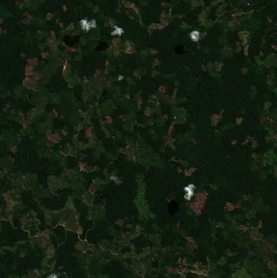 Before — Irazola (Sentinel-2, 2026-08-14)