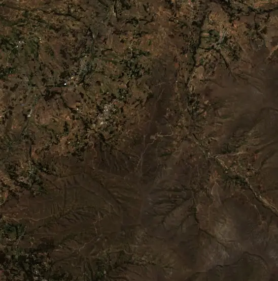Before — Choras (Sentinel-2, 2026-08-07)