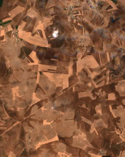 After — Hilvan (Sentinel-2, 2026-09-30)