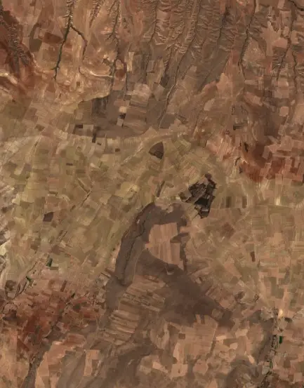 Sonrası — Karaburç Köyü (Sentinel-2, 2026-10-09)