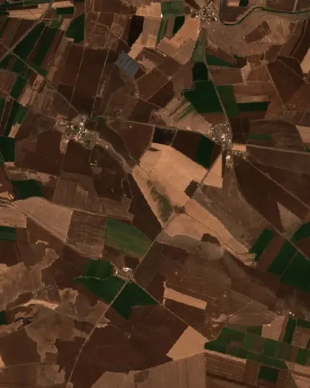 After — Siverek (Sentinel-2, 2026-10-10)