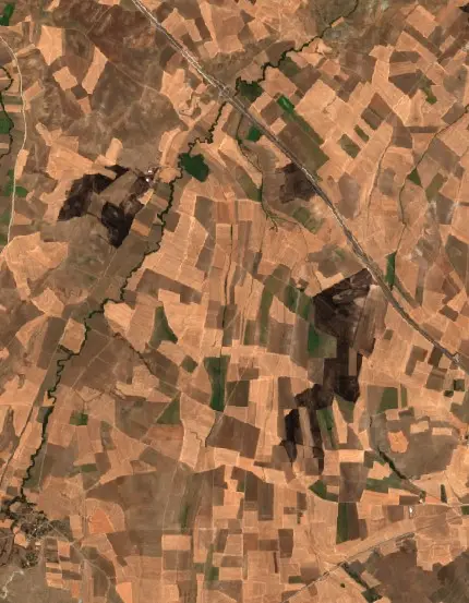 Öncesi — Kaman (Sentinel-2, 2026-08-15)