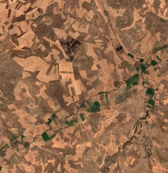 Öncesi — Keskin (Sentinel-2, 2026-08-20)