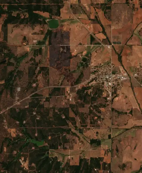 After — Caddo (Sentinel-2, 2026-09-03)