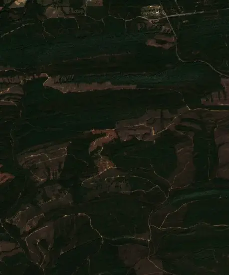 After — McCurtain County (Sentinel-2, 2026-10-22)