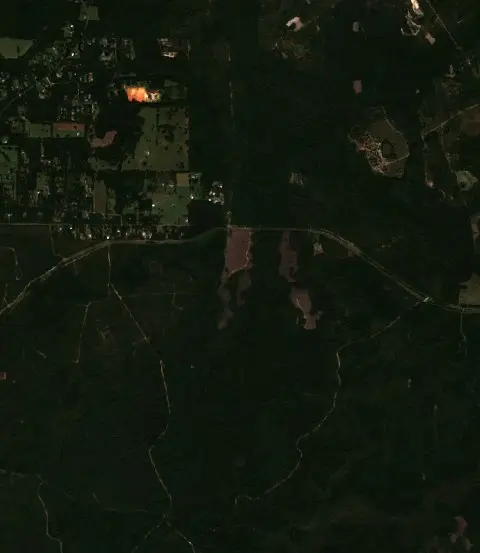 After — Leon County (Sentinel-2, 2026-10-22)
