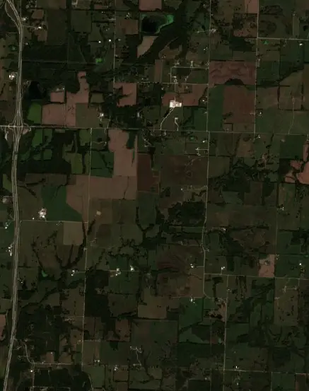 Before — Bates County (Sentinel-2, 2026-10-17)