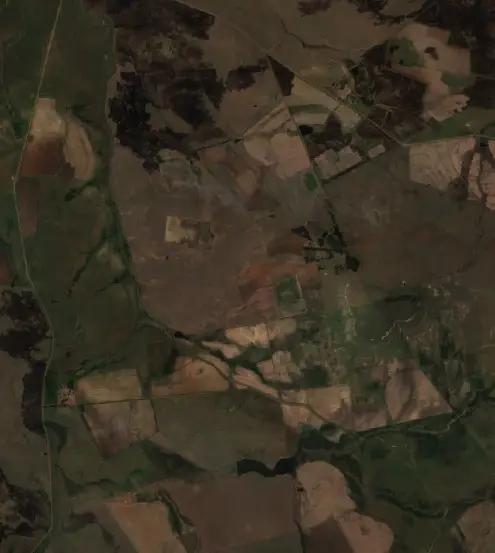 After — Daggakraal (Sentinel-2, 2026-10-09)